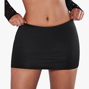 Classic Black Mini Skirt